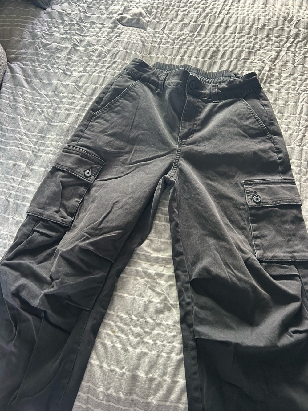 Dark gray Cargo Pants - Comfortable Utility Style